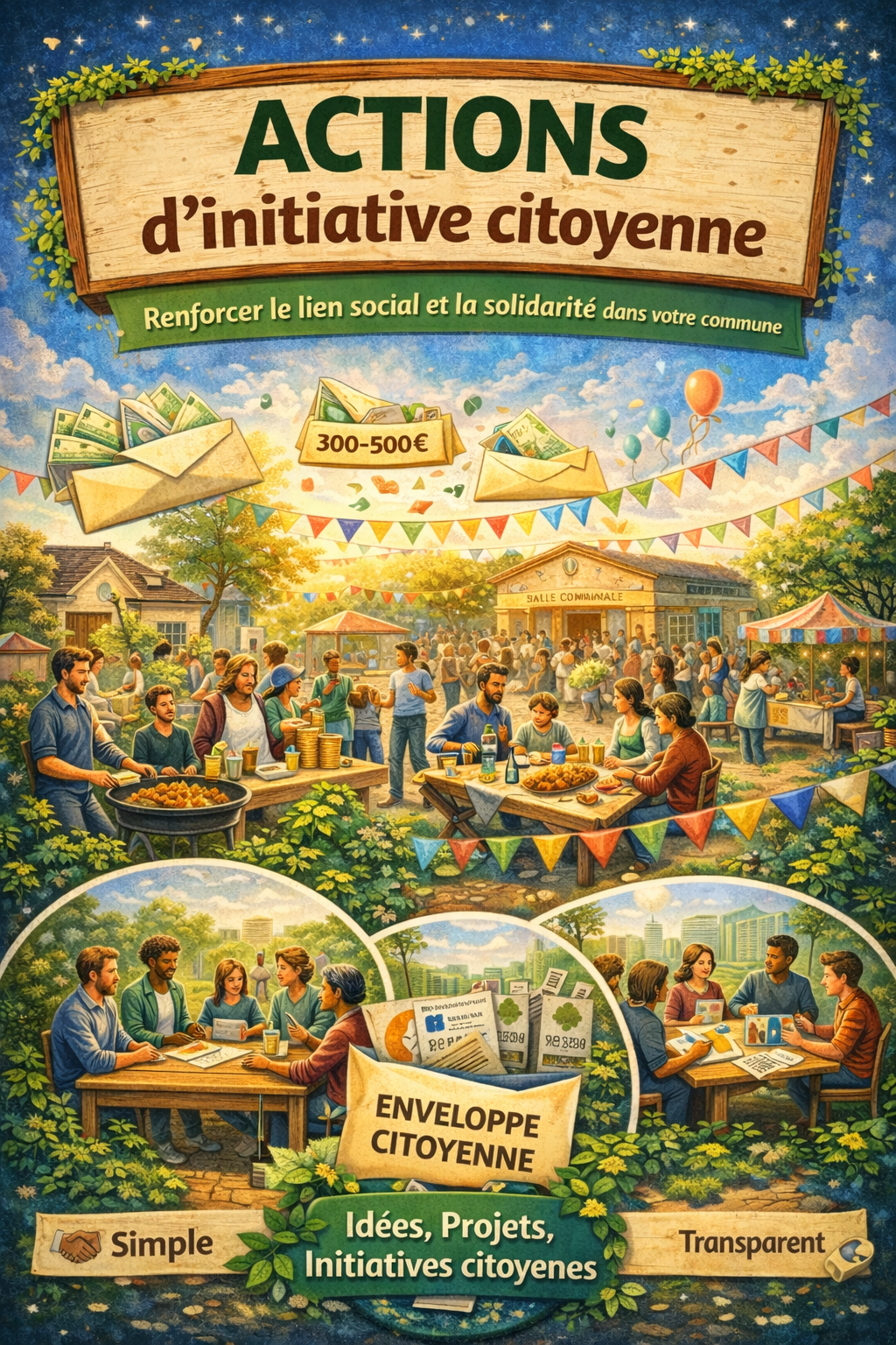 Actions d&rsquo;initiatives citoyennes